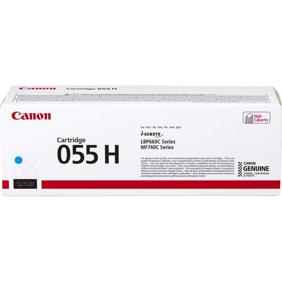 Cyan värikasetti: Canon 3019C002 (055 H) | Finink.com