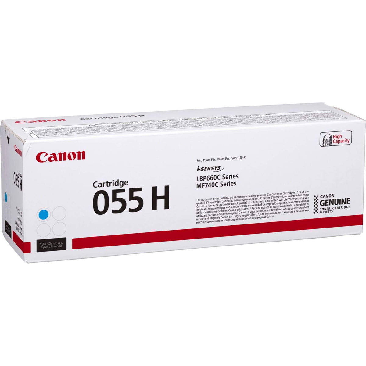 Cyan värikasetti: Canon 3019C002 (055 H) | Finink.com