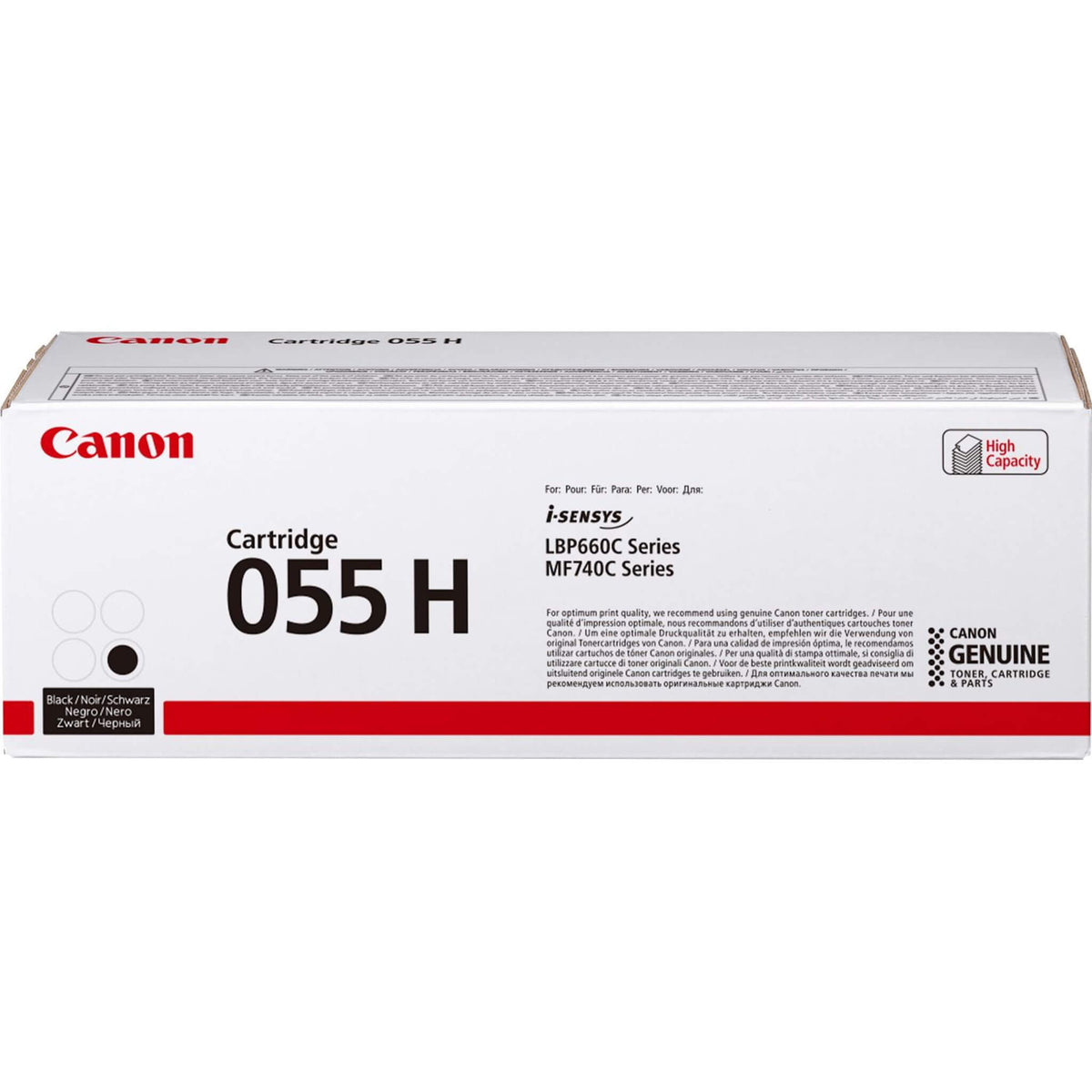 Musta värikasetti: Canon 3020C002 (055 H) | Finink.com