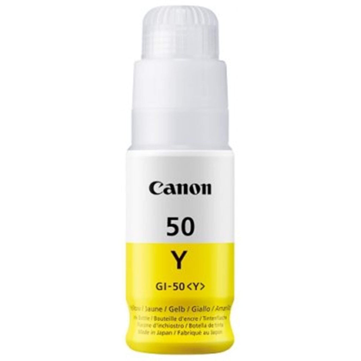 Keltainen täytemuste: Canon 3405C001 (GI 50 Y) | Finink.com