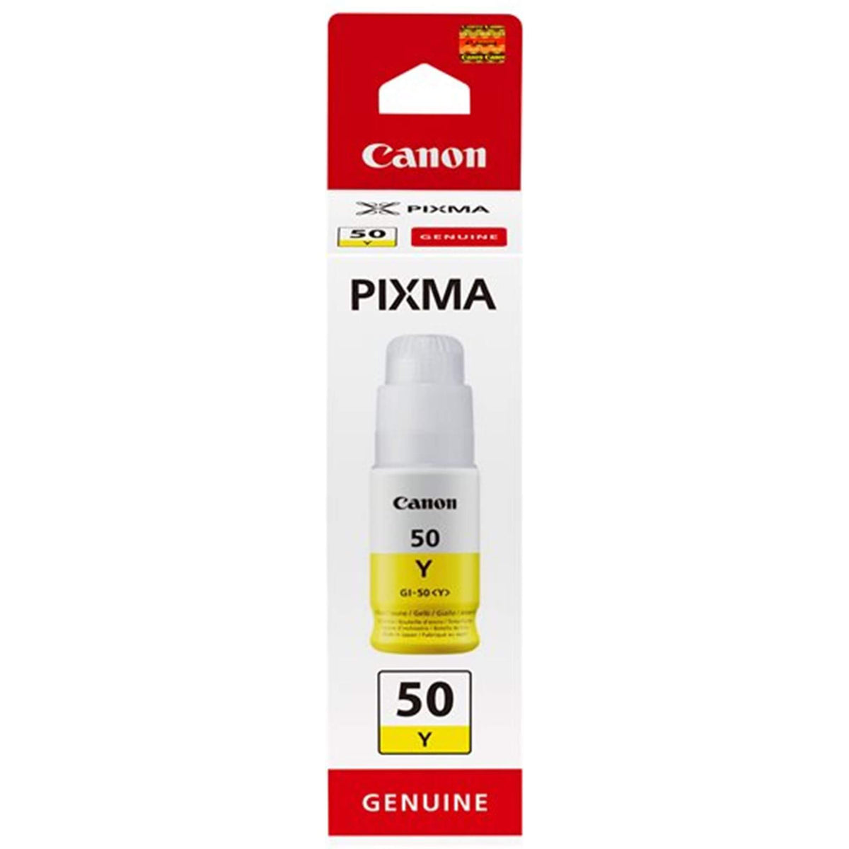 Keltainen täytemuste: Canon 3405C001 (GI 50 Y) | Finink.com
