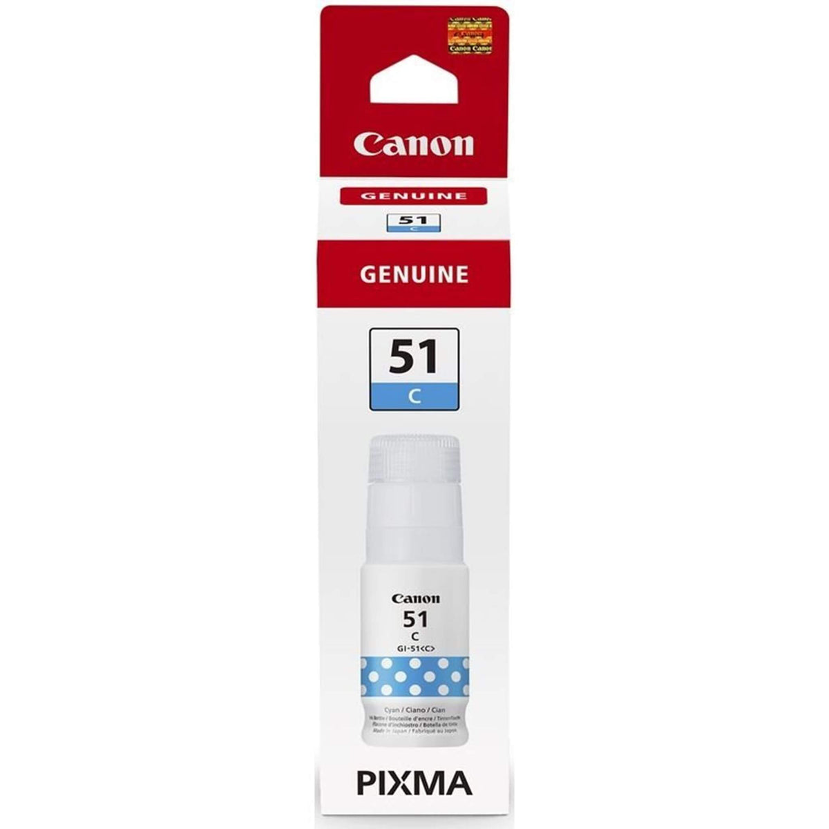 Cyan täytemuste: Canon 4546C001 (GI-51 C) | Finink.com