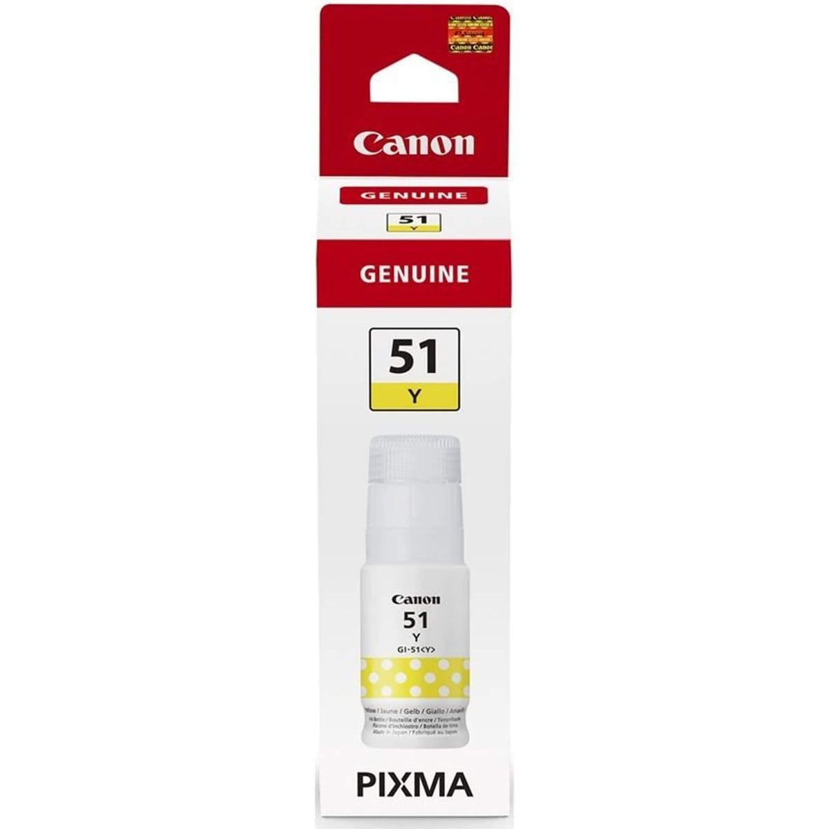 Keltainen täytemuste: Canon 4548C001 (GI-51 Y) | Finink.com