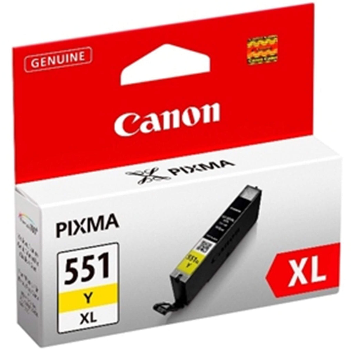 Keltainen mustepatruuna: Canon CLI-551YXL  | Finink.com