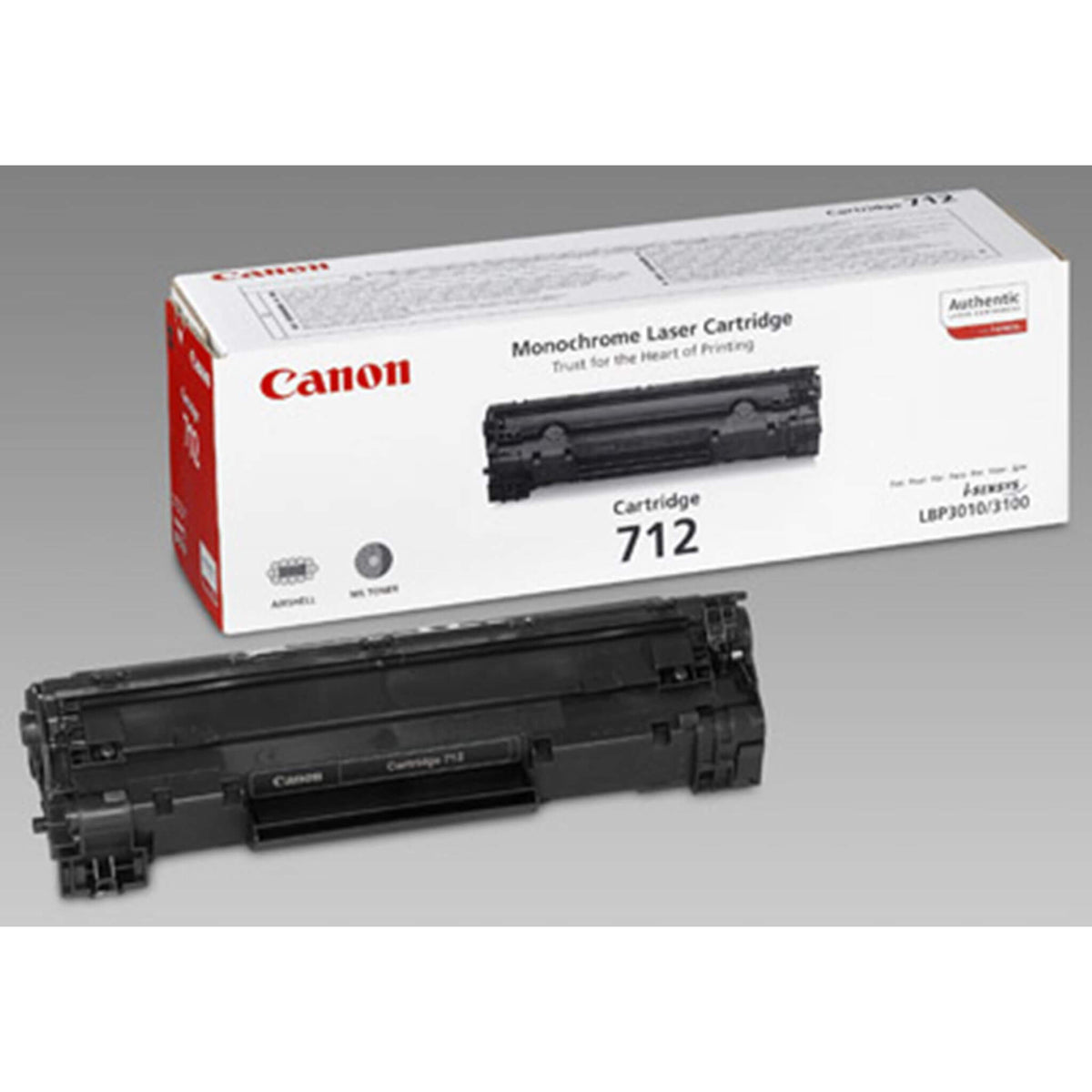 Musta värikasetti: Canon 712 (1870B002) | Finink.com