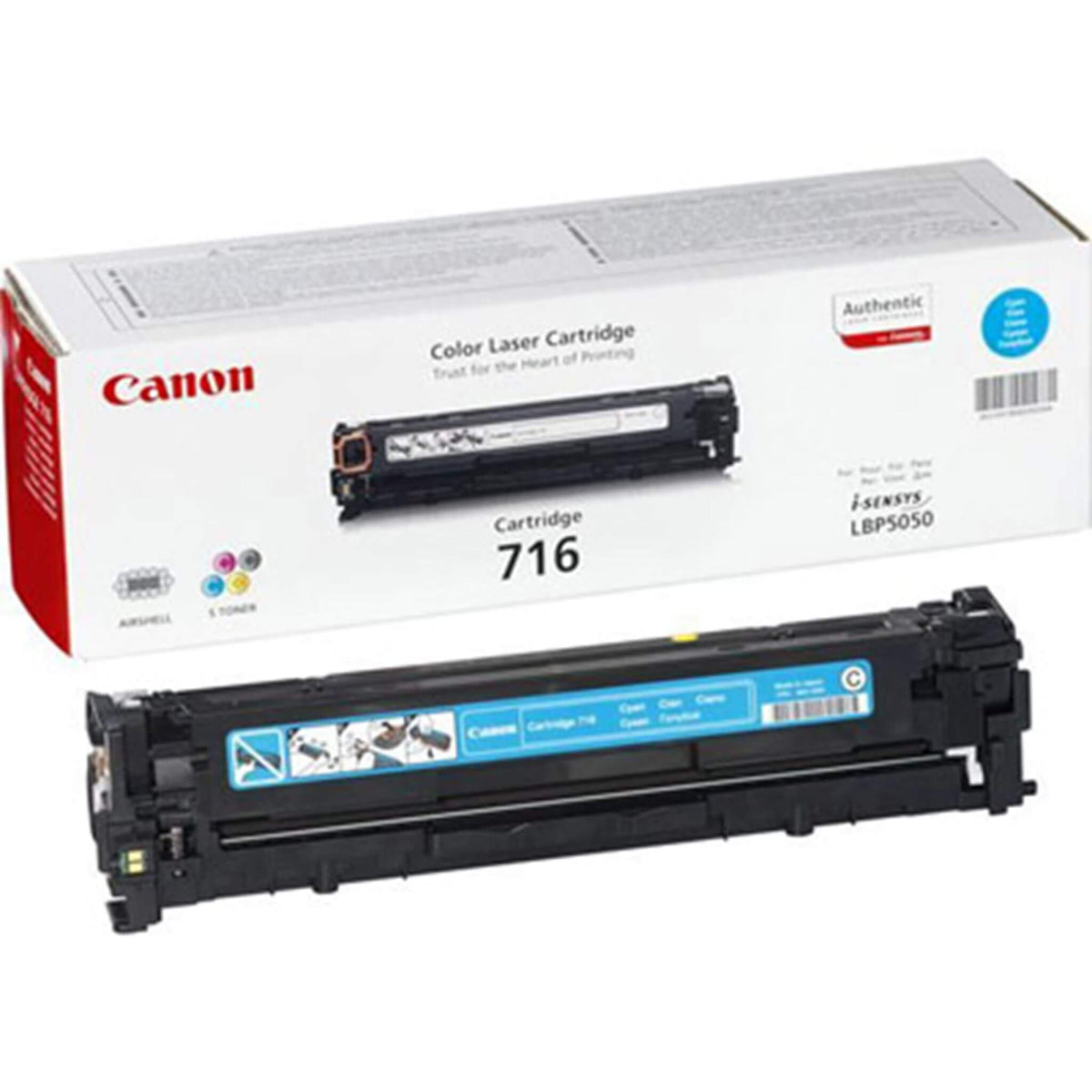 Cyan värikasetti: Canon 716 Cyan (1979B002) | Finink.com