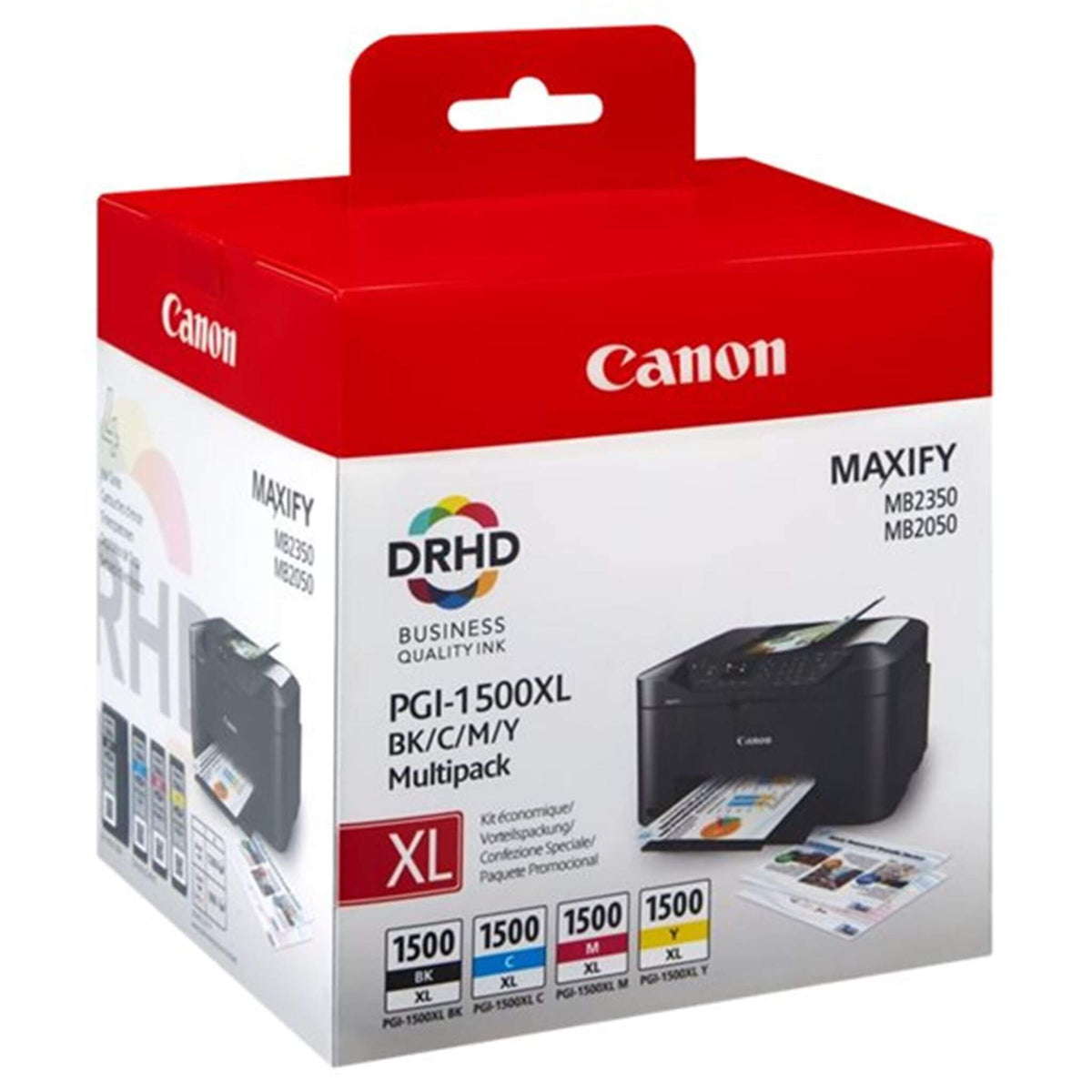 Multipakkaus neljä väriä: Canon 9182B004 (PGI-1500XL) | Finink.com