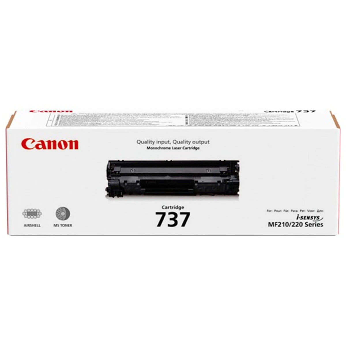 Musta värikasetti: Canon 9435B002 (737) | Finink.com