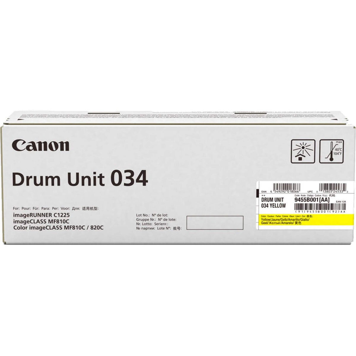 Rumpu, keltainen Canon 9455B001 (034) | Finink.com