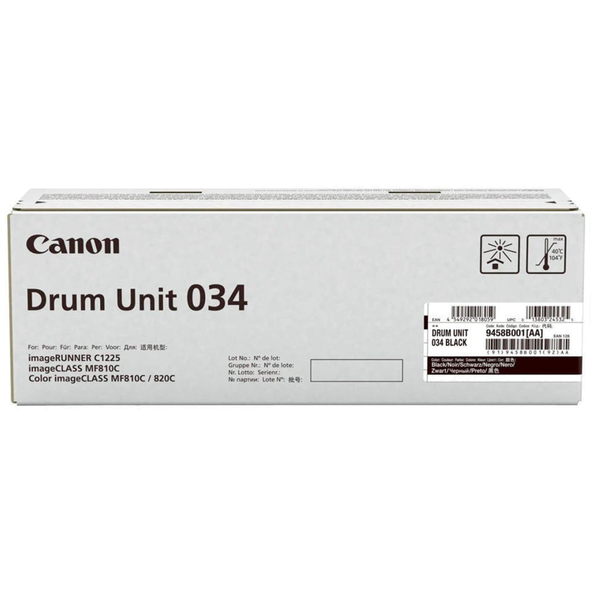 Rumpu, Musta Canon 9458B001 (034) | Finink.com