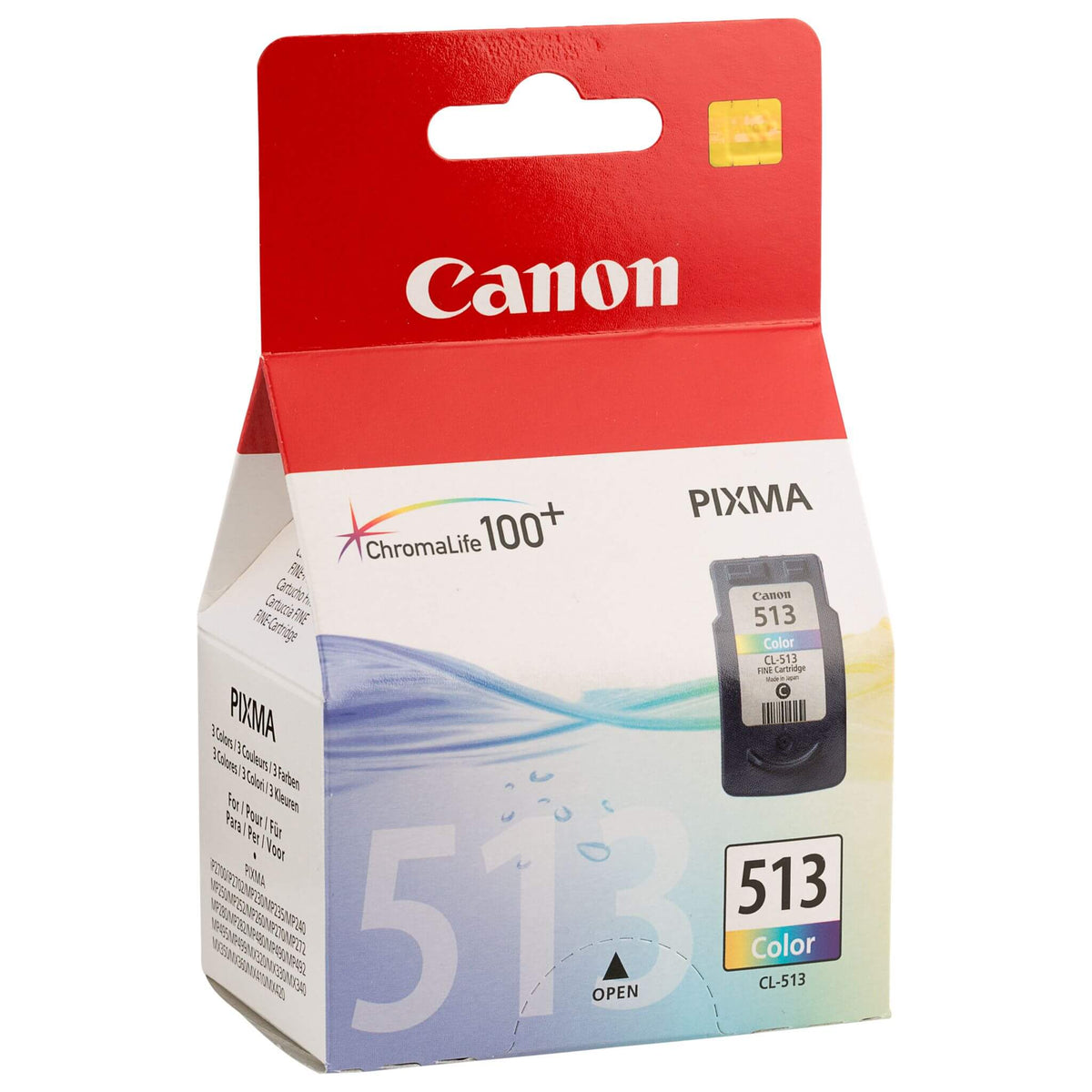 Kolmevärinen mustepatruuna: Canon CL-513 | Finink.com