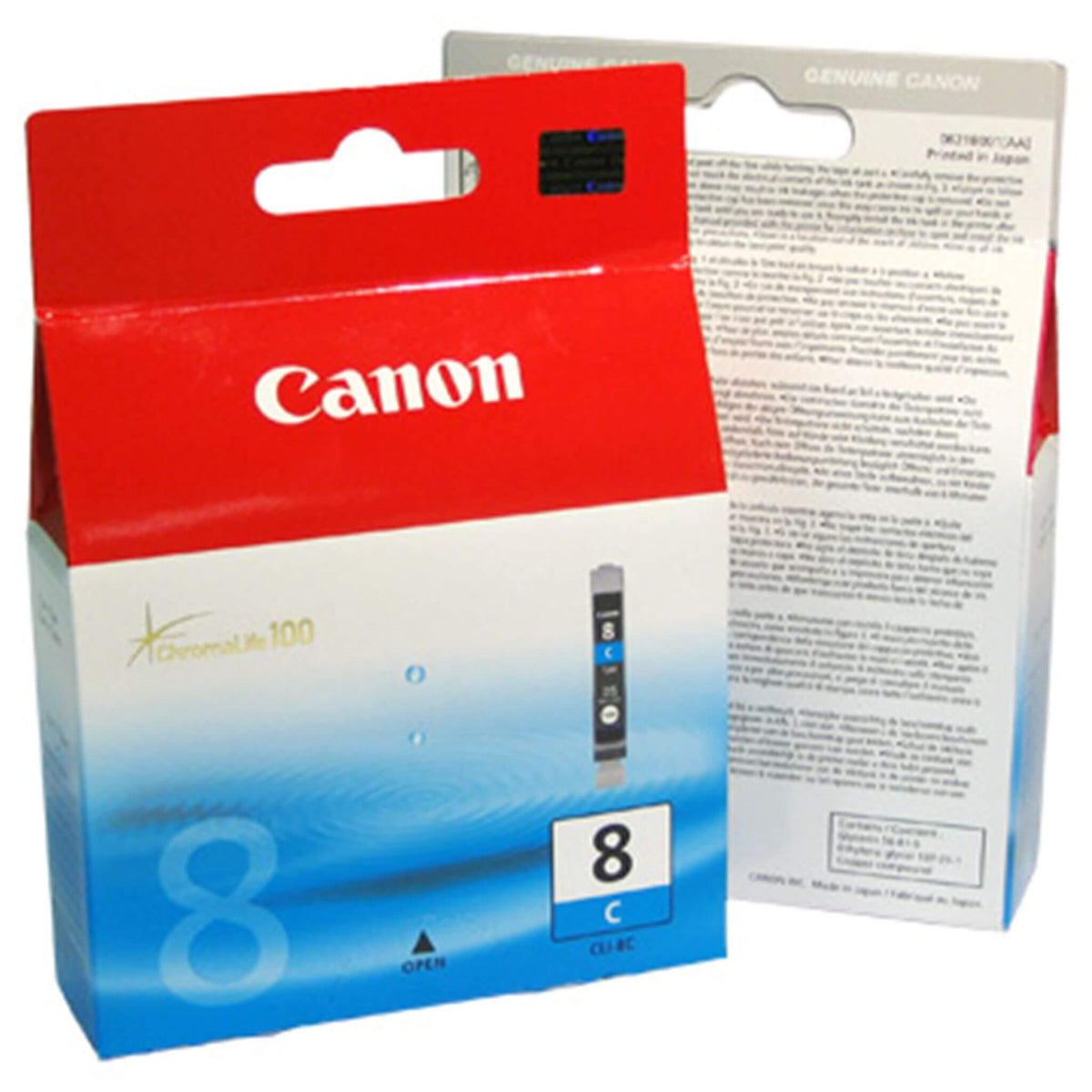 Cyan mustepatruuna: Canon CLI-8C | Finink.com