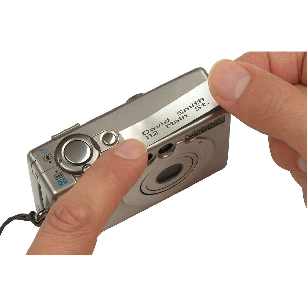 Dymo LetraTAG muoviteippi, hopea/keltainen/valkoinen, 12 mm x 4 m Dymo S0721800 | Finink.com