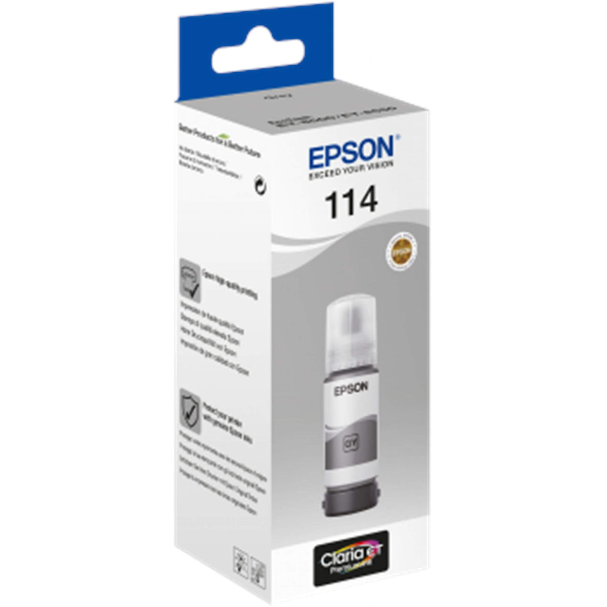 Harmaa mustepullo: Epson C13T07B540 (114) | Finink.com
