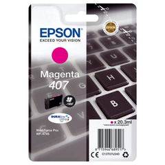 Epson 407 magenta mustekasetti (C13T07U340)