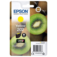 Epson 202 keltainen mustepatruuna (T02F4)