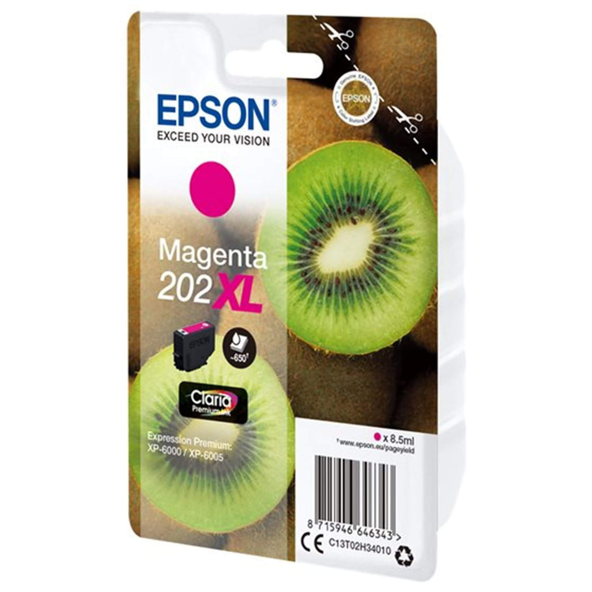 Magenta mustepatruuna: Epson T02H3 (202XL) | Finink.com