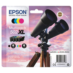 Epson 502 XL multipakkaus neljä väriä (T02W6)