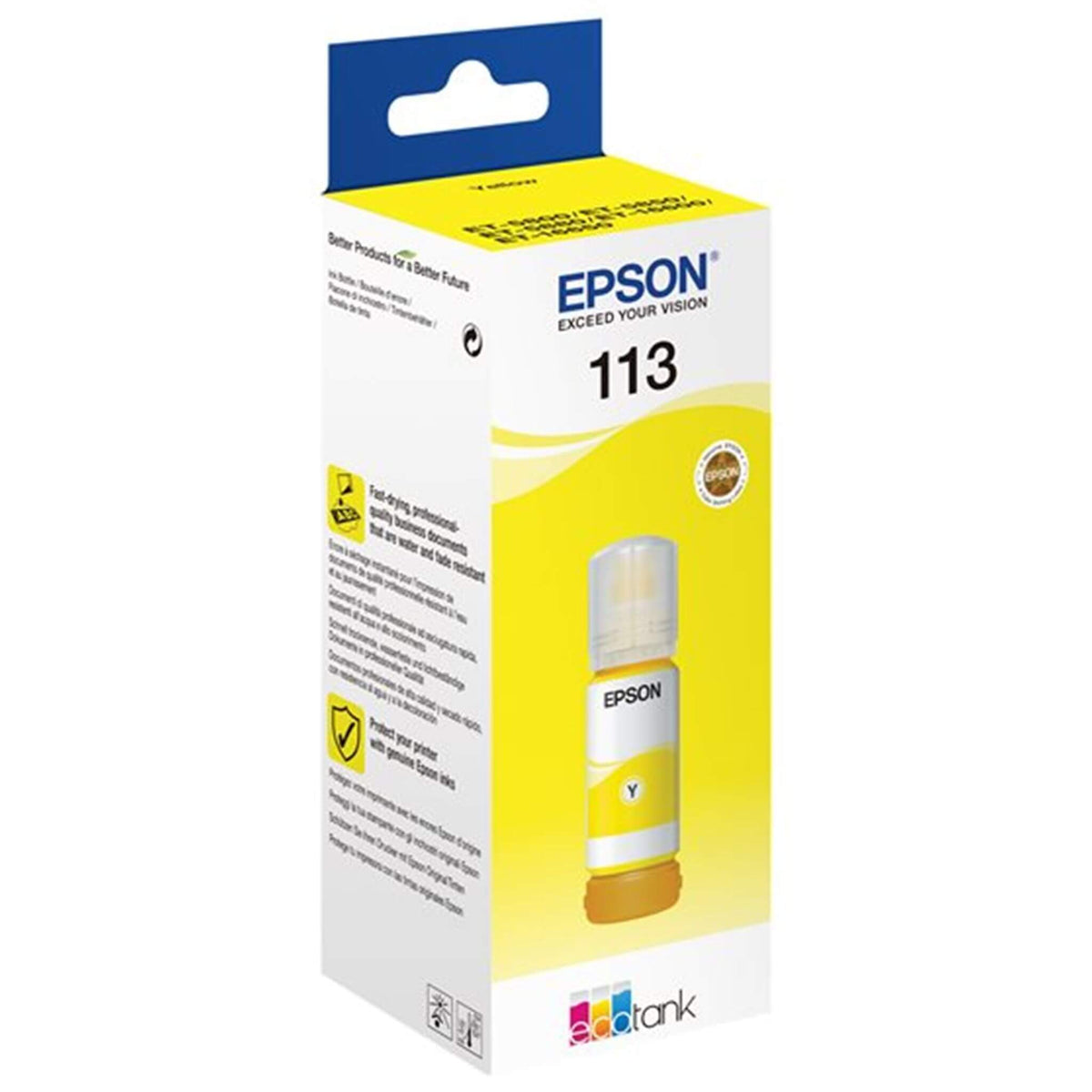 Keltainen täytemuste: Epson T06B440 (113) | Finink.com