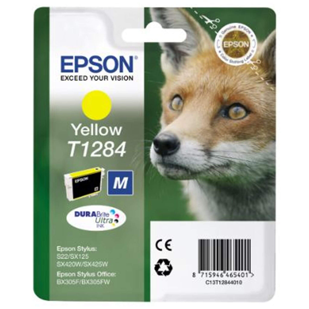 Keltainen mustepatruuna: Epson T1284 | Finink.com