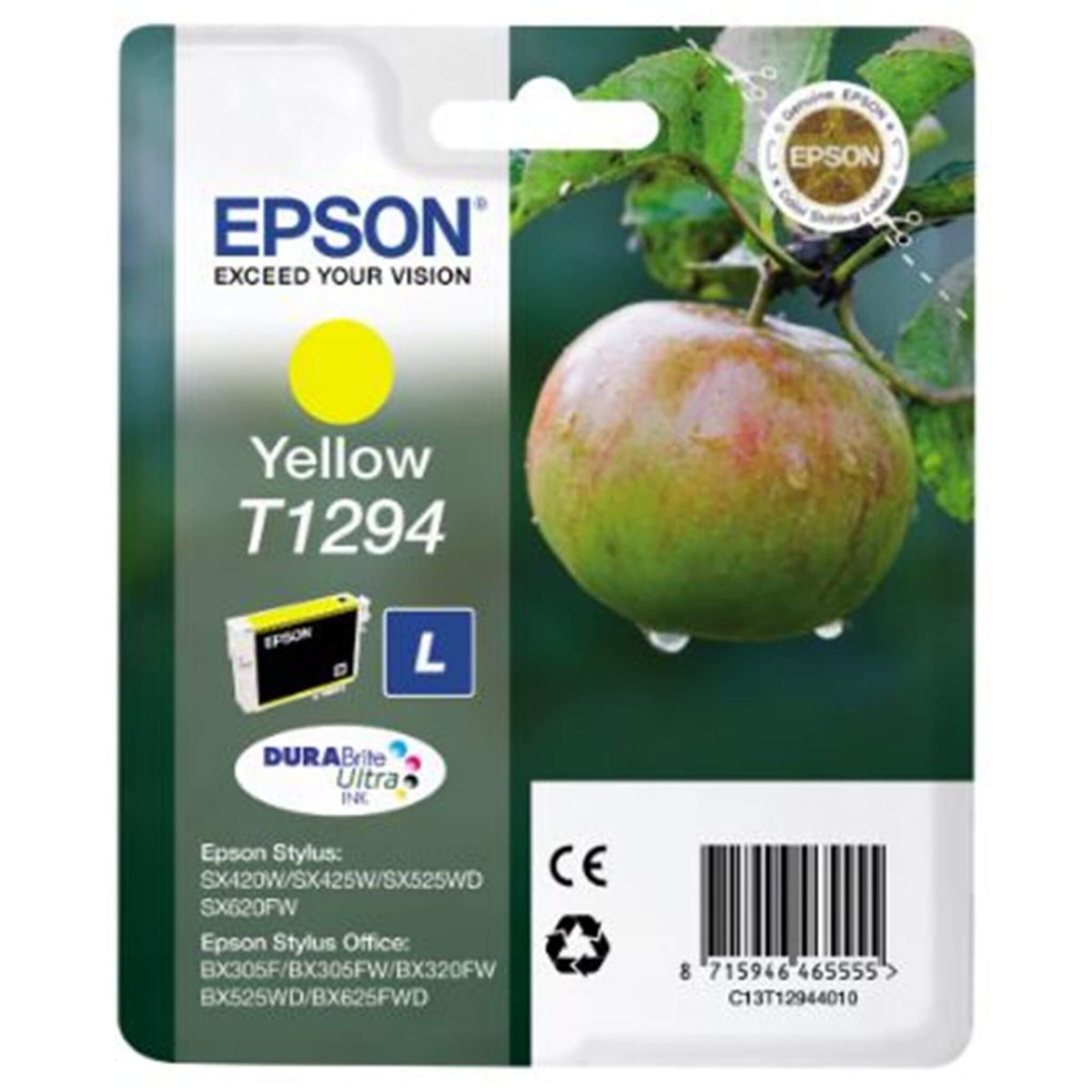 Keltainen mustepatruuna: Epson T1294 | Finink.com