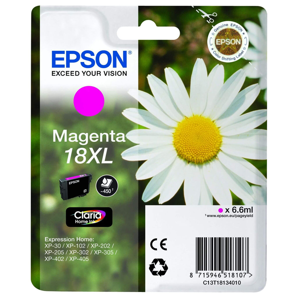 Magenta mustepatruuna: Epson T1813 | Finink.com