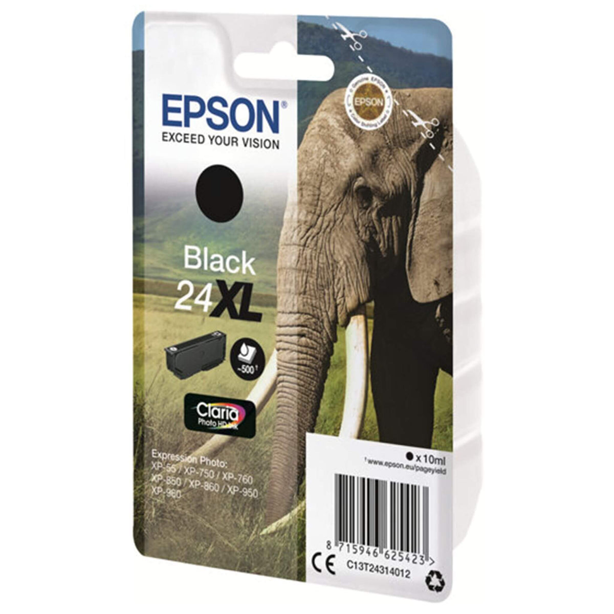 Musta mustepatruuna: Epson T2431 (24 XL) | Finink.com