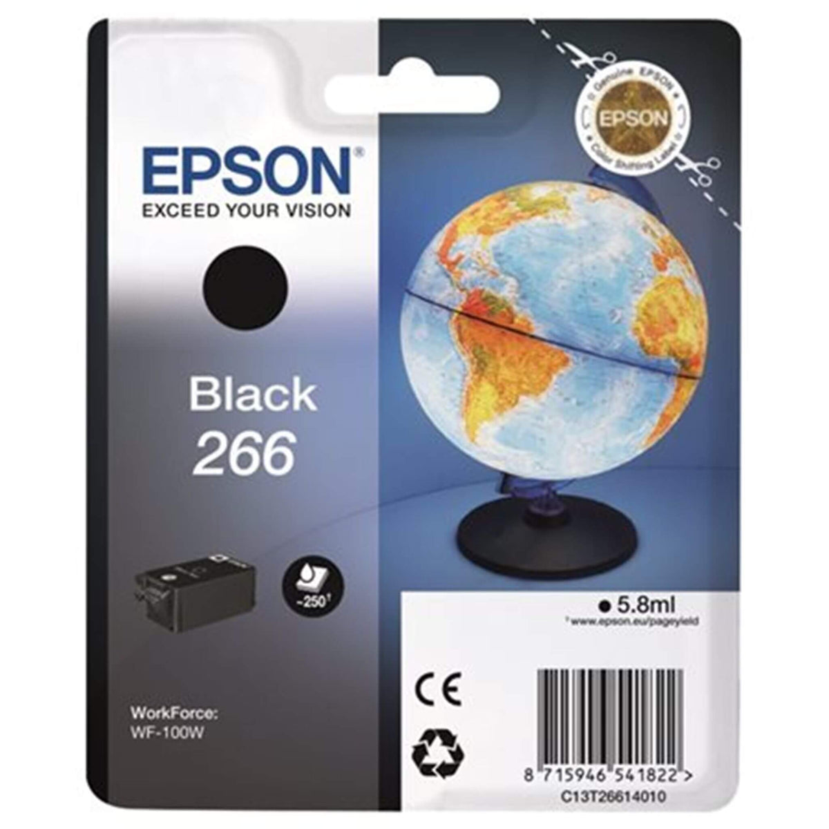 Musta mustepatruuna: Epson T2661 (266) | Finink.com