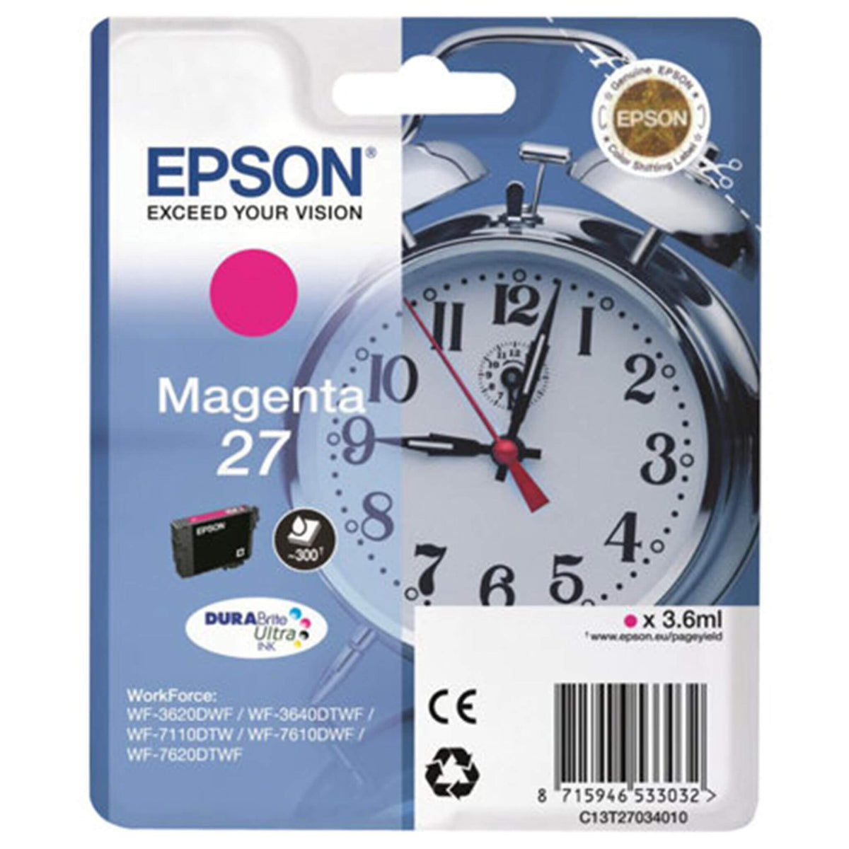 Magenta mustepatruuna: Epson T2703 (27) | Finink.com