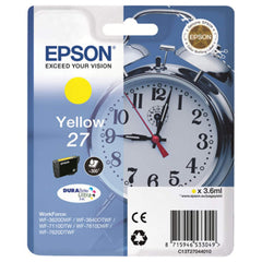 Epson 27 keltainen mustepatruuna (T2704)
