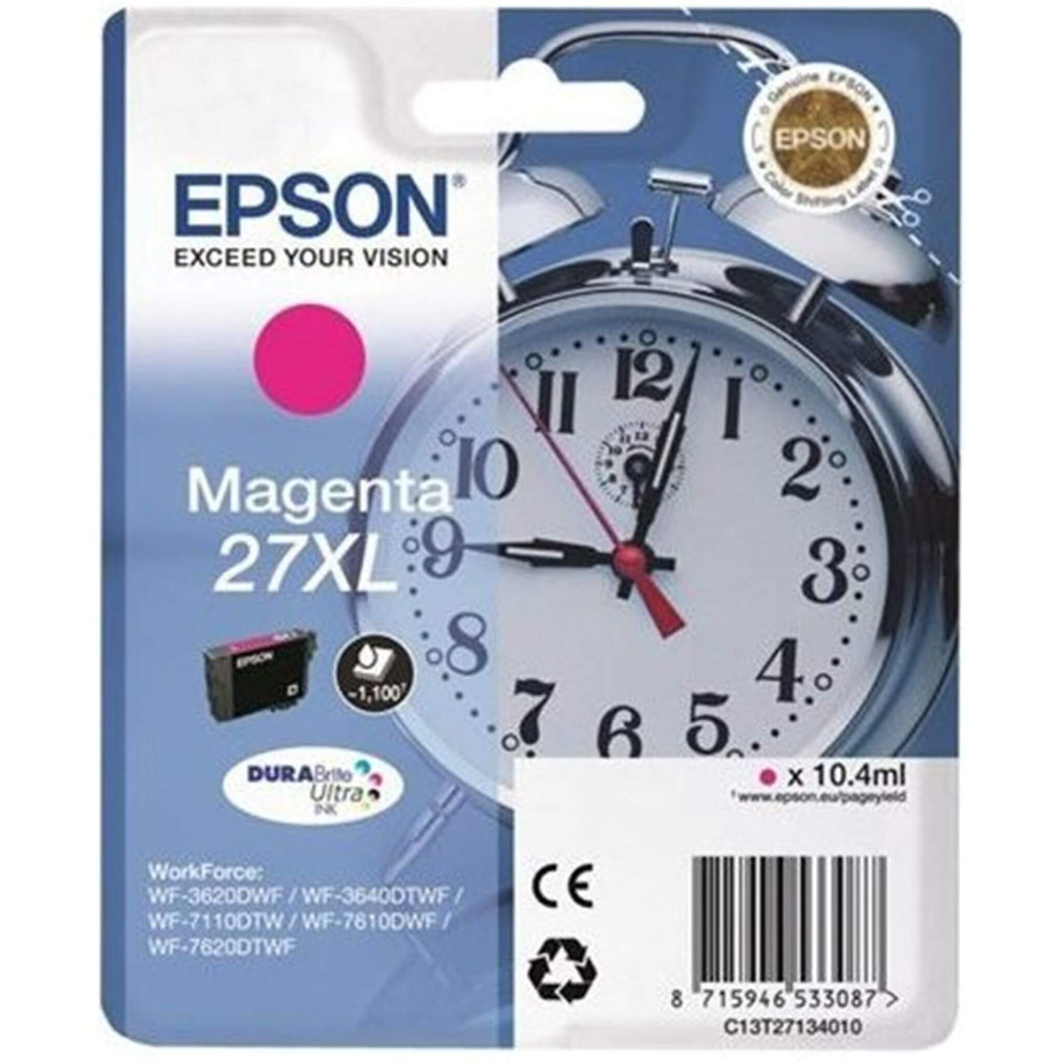 Magenta mustepatruuna: Epson T2713 (27XL) | Finink.com