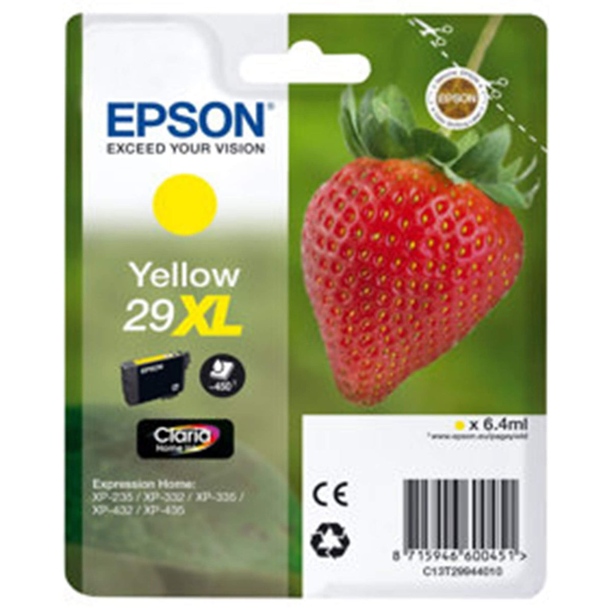 Keltainen mustepatruuna: Epson T2994 (29XL) | Finink.com