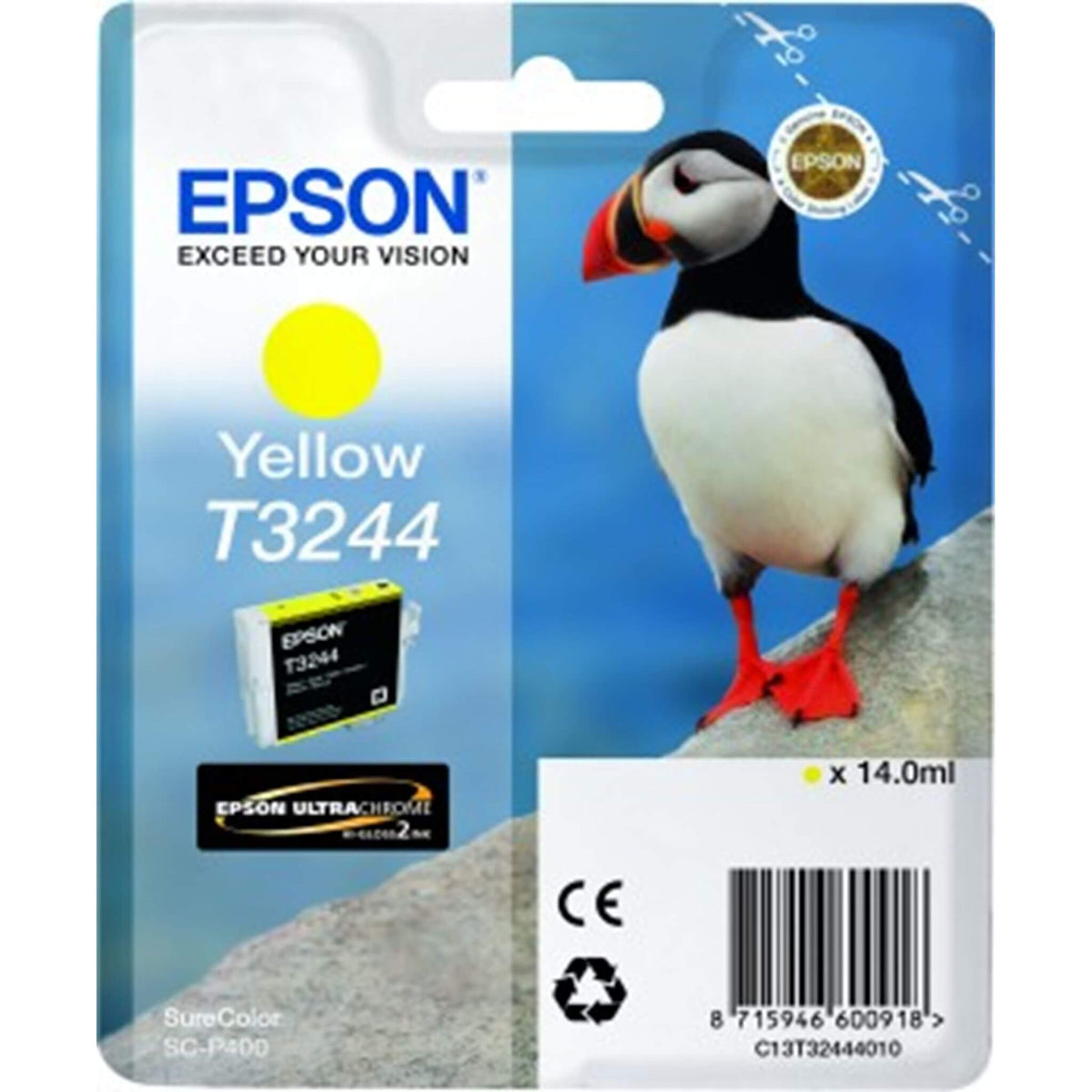 Keltainen mustepatruuna: Epson T3244 | Finink.com