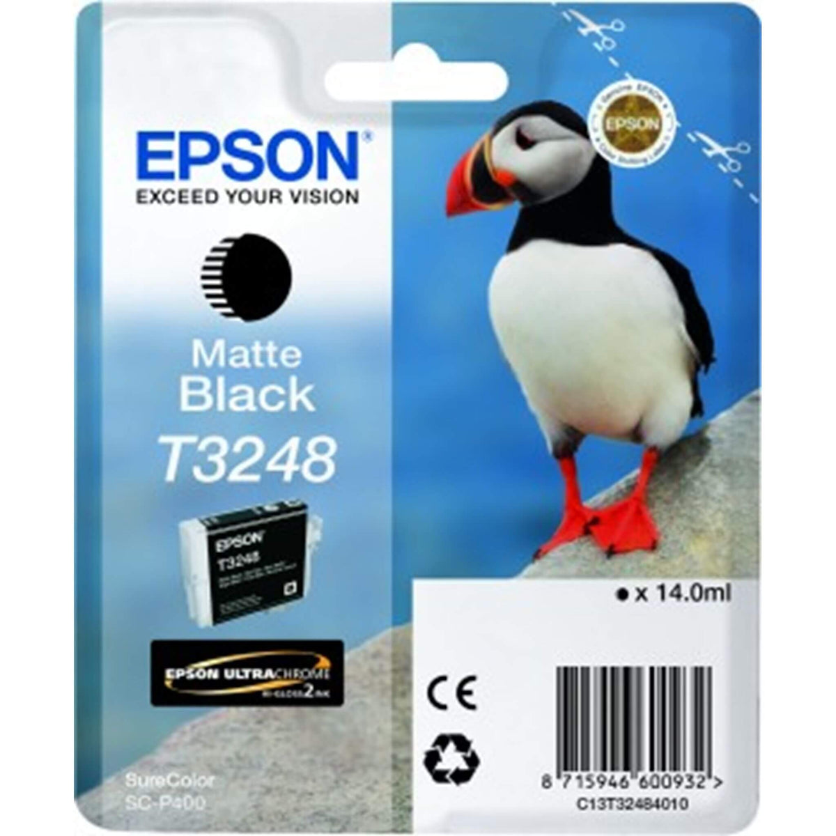 Matta musta mustepatruuna: Epson T3248 | Finink.com