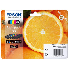 Epson 33 multipakkaus viisi väriä (T3337)