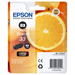 Epson 33 photo musta mustepatruuna (T3341)