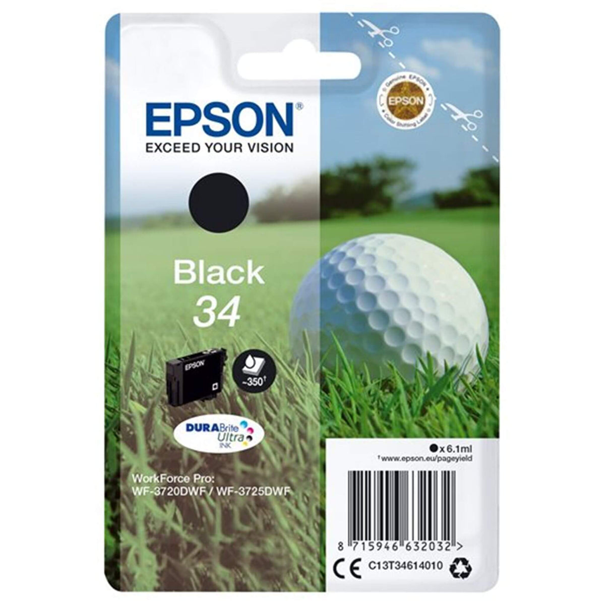 Musta mustepatruuna: Epson T3461 (34) | Finink.com