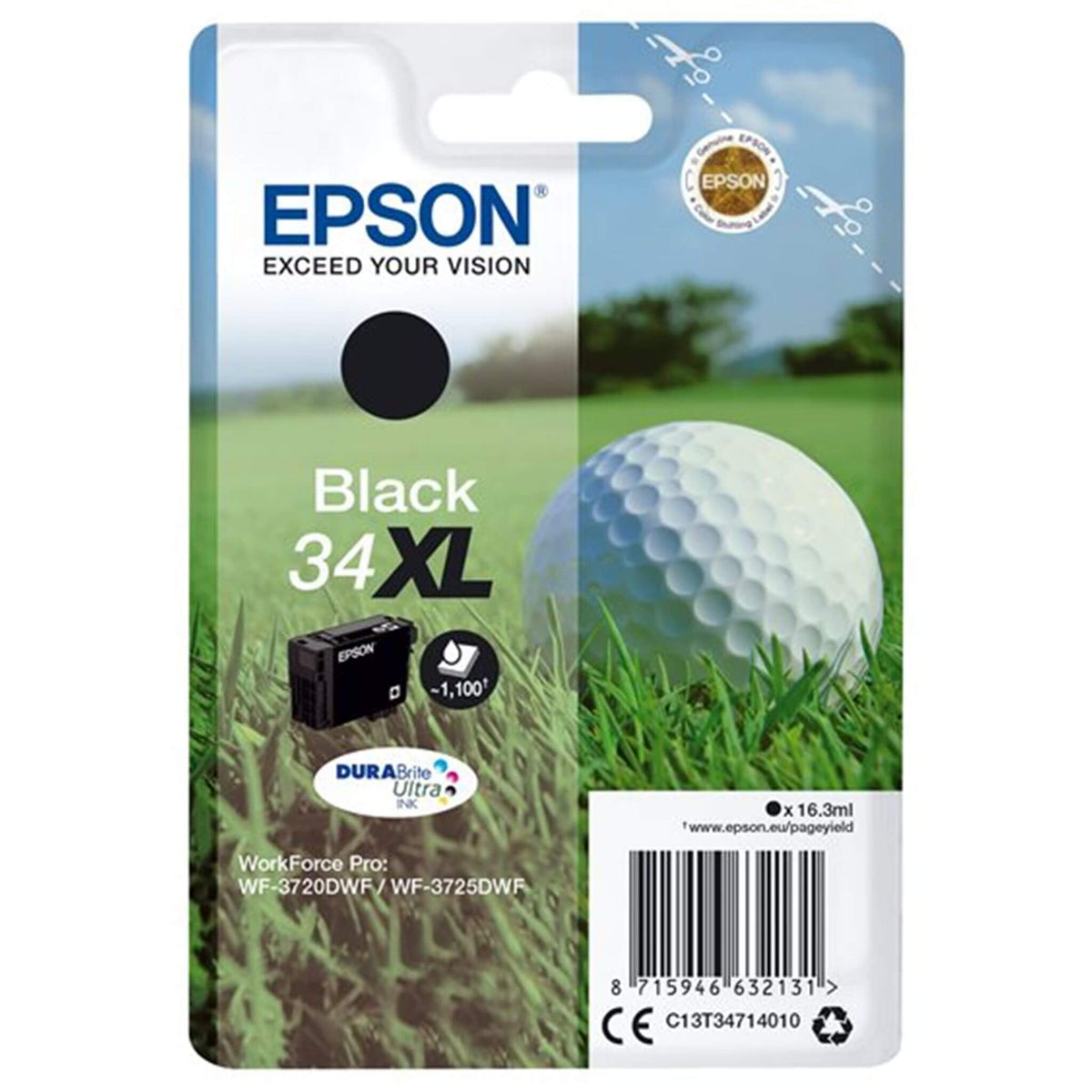 Musta mustepatruuna: Epson T3471 (34 XL) | Finink.com