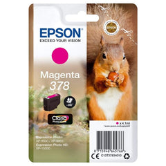 Epson 378 magenta mustepatruuna (T3783)