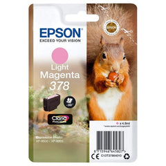 Epson 378 light magenta mustepatruuna (T3786)