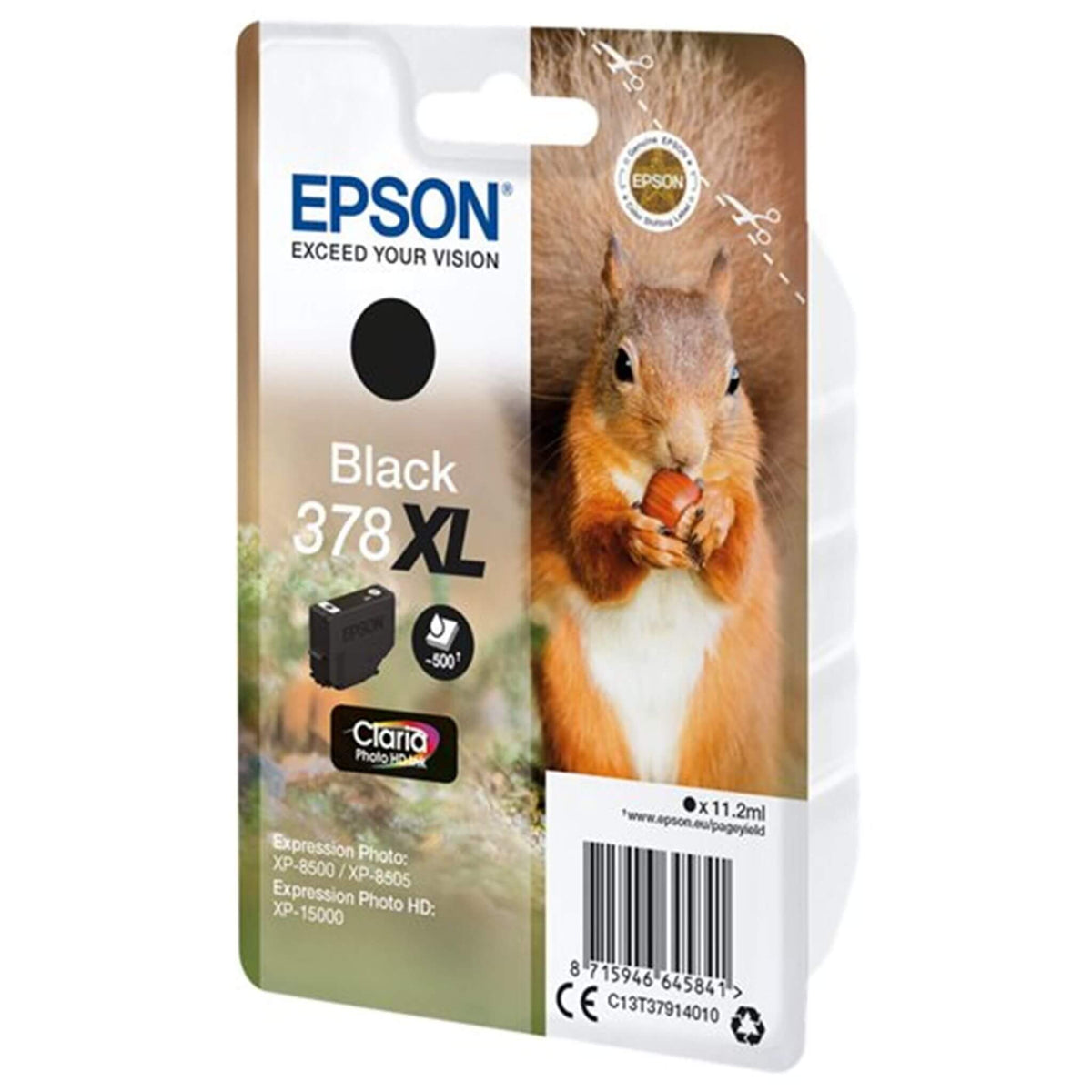 Musta mustepatruuna: Epson T3791 (378 XL) | Finink.com