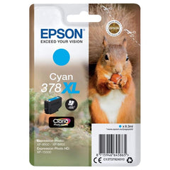 Epson 378 XL cyan mustepatruuna (T3792)