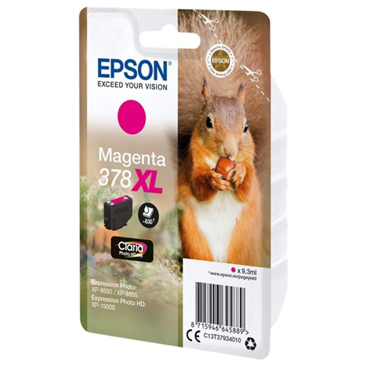 Magenta mustepatruuna: Epson T3793 (378 XL) | Finink.com