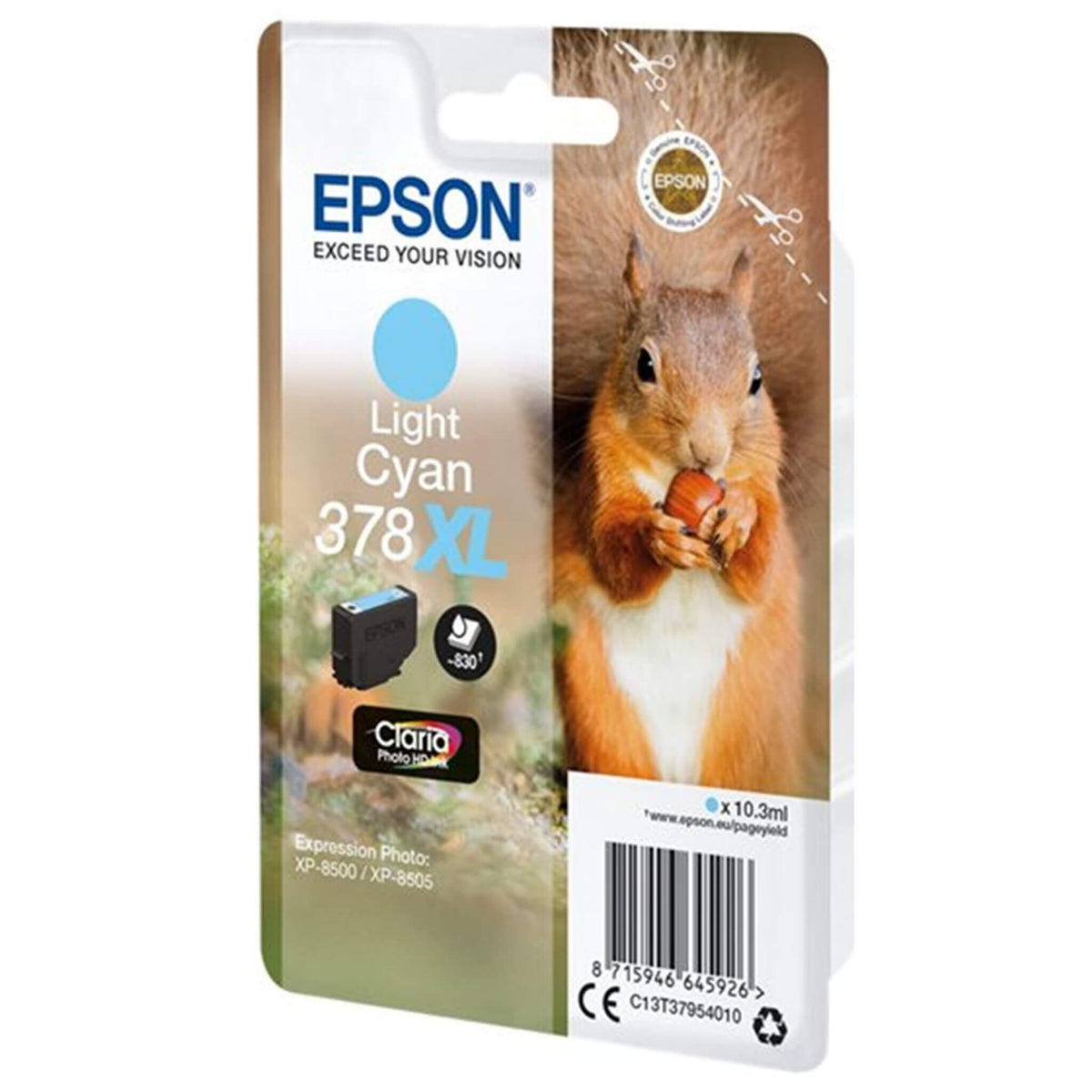 Light cyan mustepatruuna: Epson T3795 (378 XL) | Finink.com