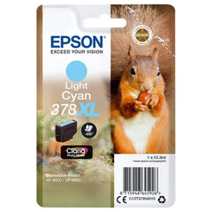 Epson 378 XL light cyan mustepatruuna (T3795)