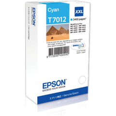 Epson T7012 XXL cyan mustepatruuna