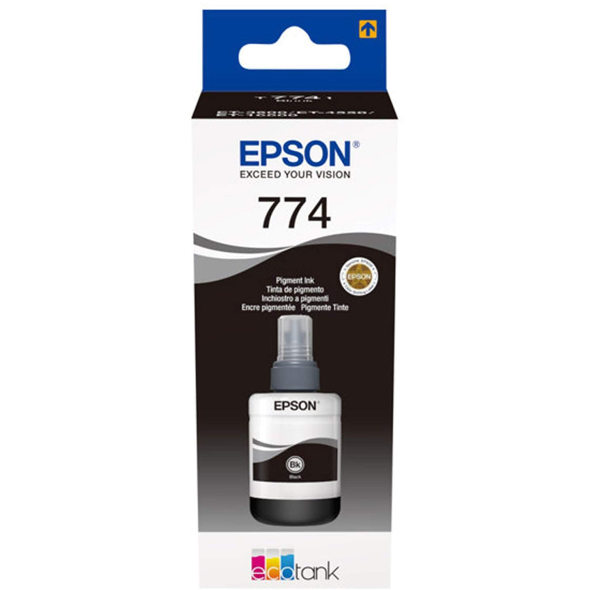 Pigmentti musta mustepullo: Epson C13T774140 | Finink.com