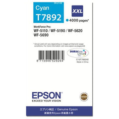 Epson T7892 XXL cyan mustepatruuna