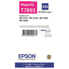 Epson T7893 XXL magenta mustepatruuna
