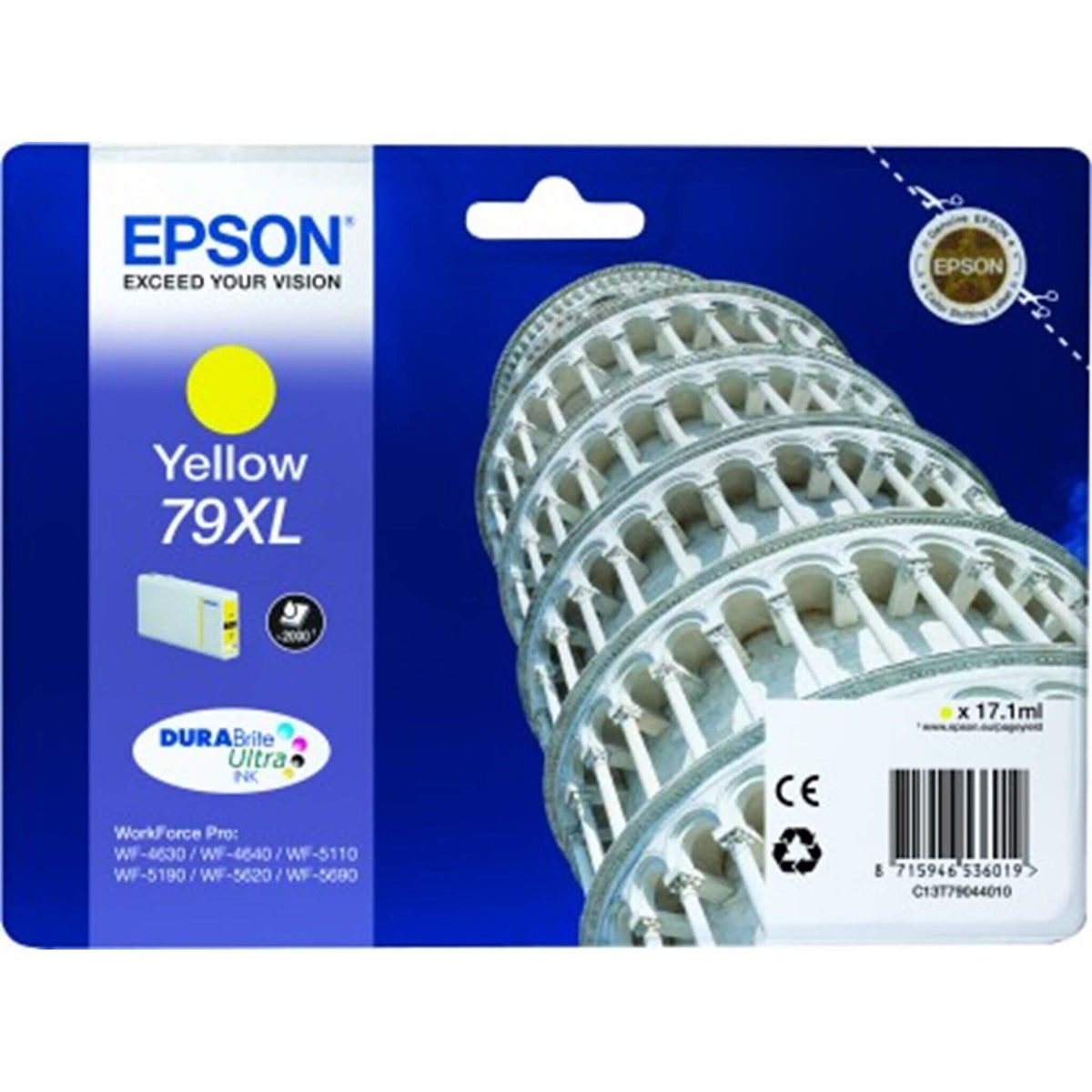 Keltainen mustepatruuna: Epson T7904 (Epson 79XL) | Finink.com